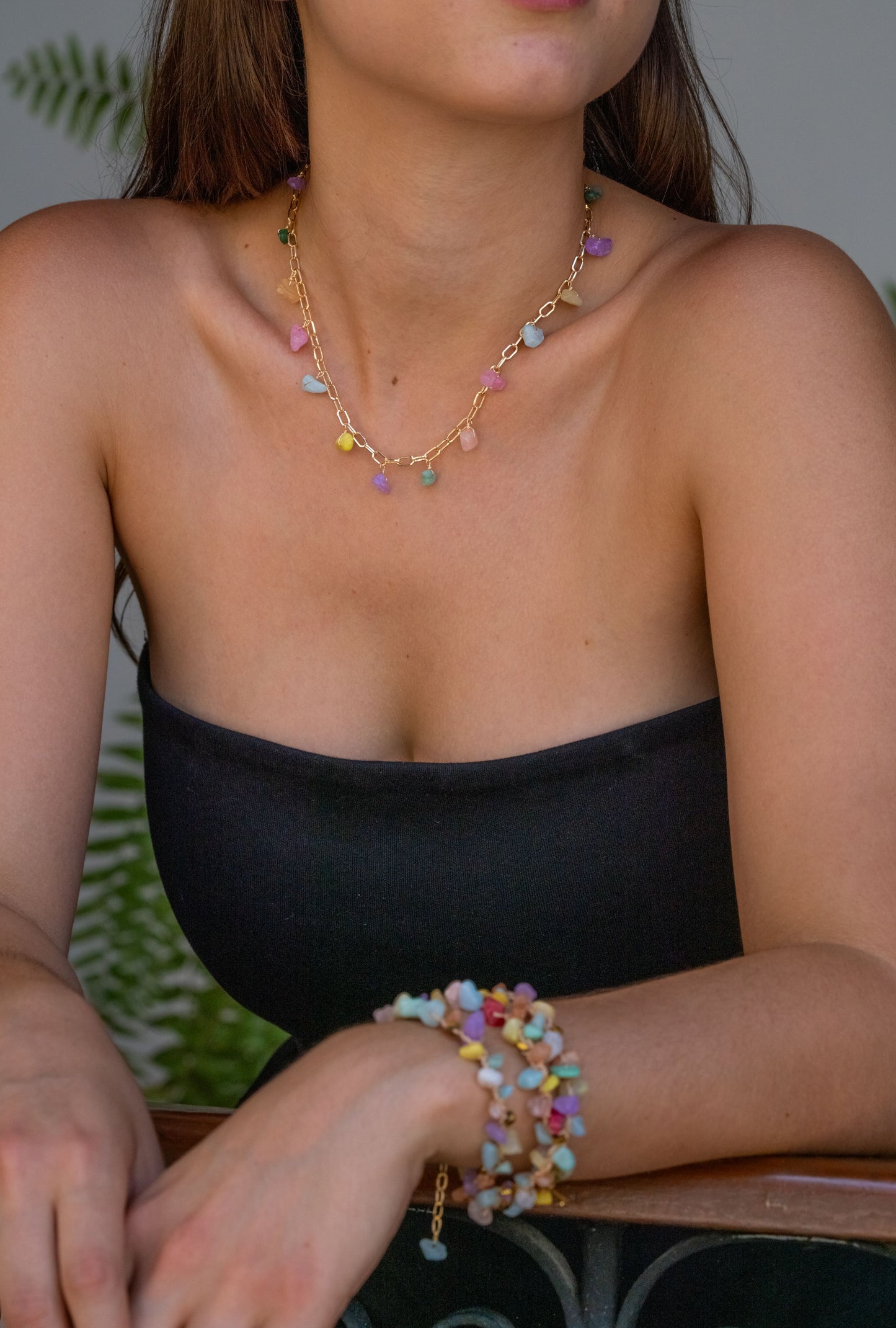 COLLAR CARAMELO